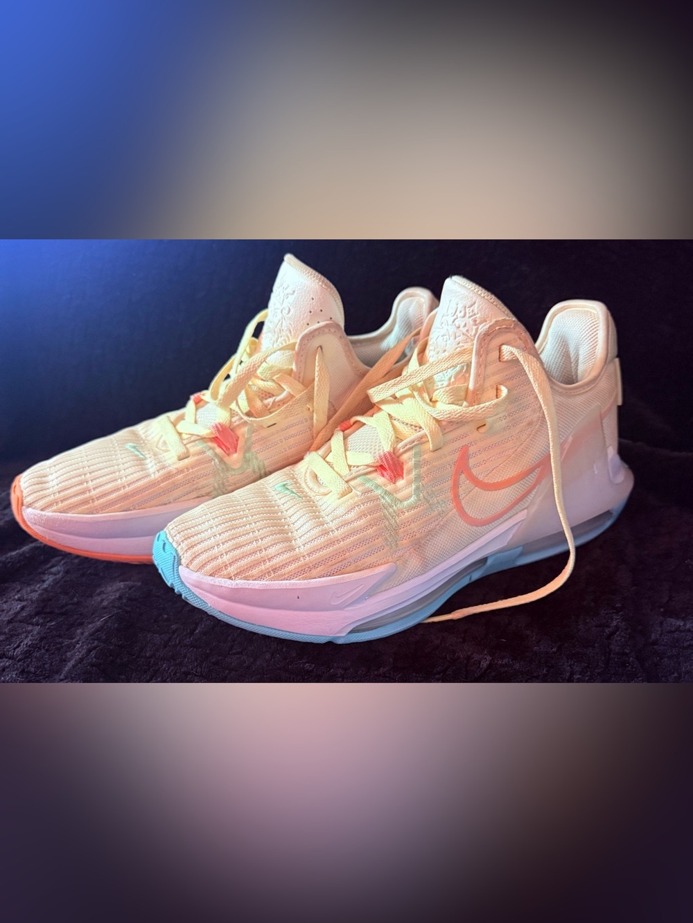 Nike LeBron James Witness 6 Easter Men's Low Top Athletic Sneakers CZ4052-103